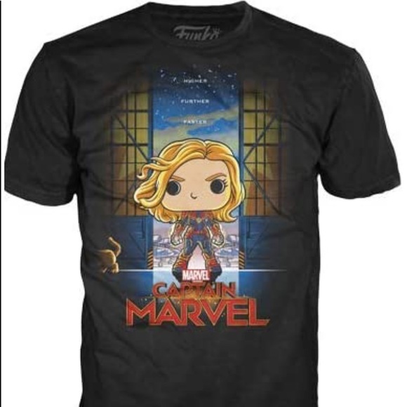 Captain Marvel Tee Shirt. - Picture 1 of 4